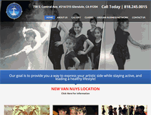 Tablet Screenshot of krounkdancestudio.com